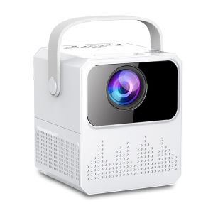 Cheap Practical Mini LCD Video Projector , Lightweight Full HD Projector For Home for sale