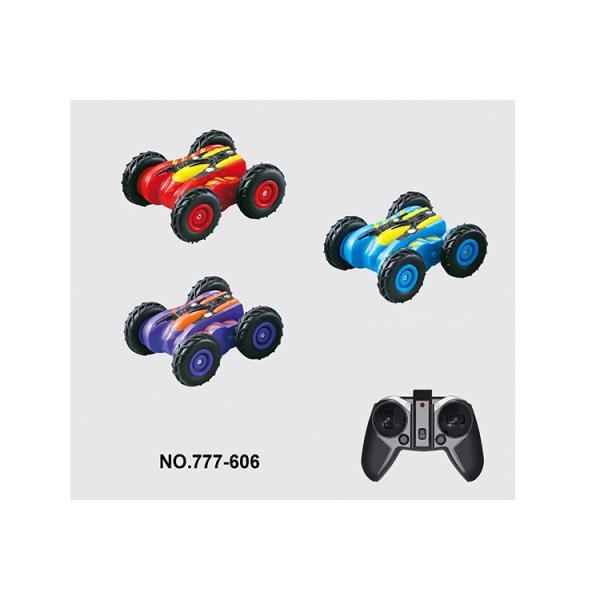 Multi Color Stunt Car Remote Control Vehicles For Kids 360 ° Rolling 2 Sided