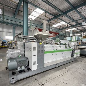 PET PE PP Recycling Plastic Pellet Pelletizing Pelletizer Granules Making