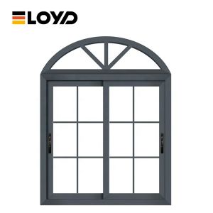 Security Aluminum Sliding Window with Multi-Point Locking