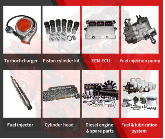 QSM11 ISM11 Engine Overhaul Kits Gear Housing 4973541 4973540