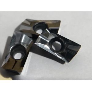 ADGT1604PDR Aluminum Inserts , Carbide Milling Inserts With Ultra High Surface