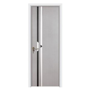 Solid WPC Hollow Doors Smooth Surface Customizable Size