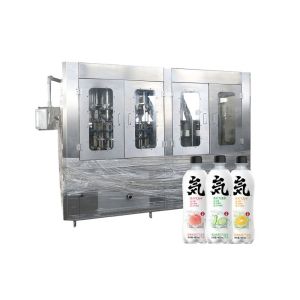 Air Conveyor Monobloc Carbonated Filling Machine With CSD System