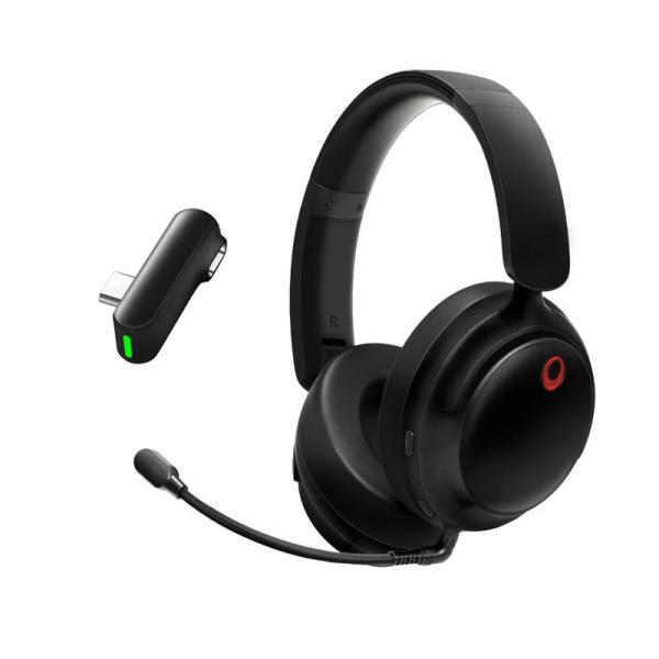 Quality PS4 PS5 PC Wireless Gaming Headset With 40mm Driver RGB Active Noise Cancellation wholesale