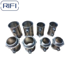 RIFI Galvanized Steel Insulated EMT Conduit Pipe Connector Set Screw Type