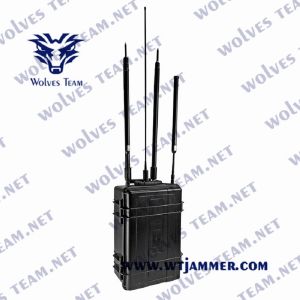 Military Units Handheld Signal Jammer 500 Meters GSM WIFI GPS 8 Bands