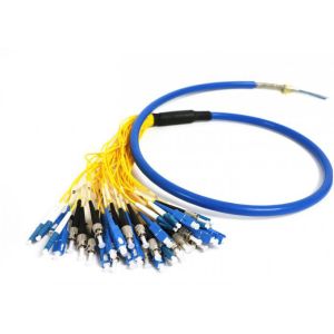 Armoured Waterproof Optical Fiber Pigtail With G652D G657A1 Fiber