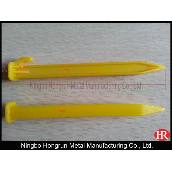 6" or 15cm plastic tent pegs