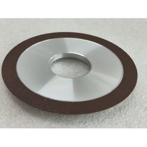 1V1 45 Degree Reinoid Diamond Wheel 100mm Wet Working Resin Bonded Diamond Wheel