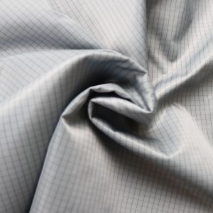 98% Polyester 2% Carbon Fiber 5mm Conductive Grid ESD Fabric