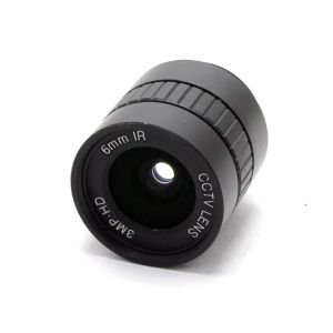 High Resolution Machine Vision Lens CS / C Mount 3MP 6mm F1.2 Fixed Focus