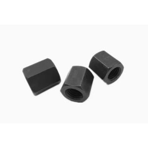 Black M8 M12 Carbon steel Extended hexagon nuts Class8. 8 Grade 8.8 Extended