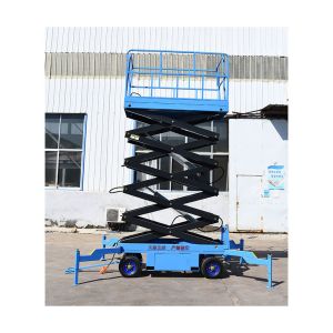 All Round Small Electric Telescopic Winch Manual Scissor Scaffold Lift Boom Lift