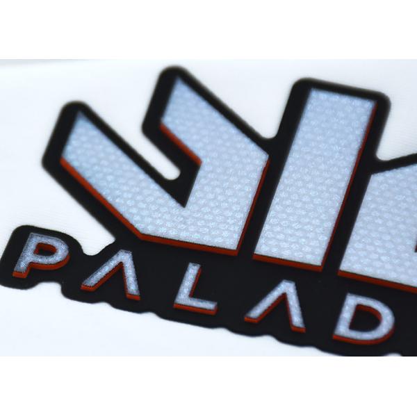 Luminous Rubber Garment Patches 3D Silicone Heat Transfer Label For Ski Suit