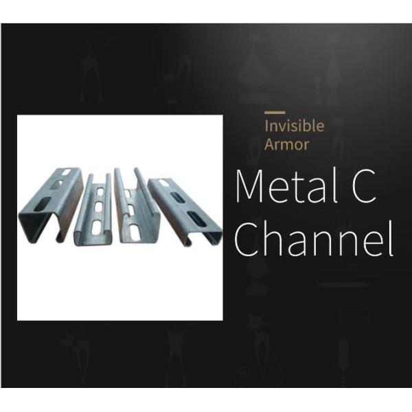 SS 304 Strut C Galvanised Steel Channel ASTM Vertical Integrated 41mm