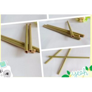 Eco Friendly Factory Directly Sales Customized Logo Bamboo Straw With Brush 100