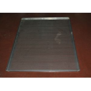 Perforated Stainless Steel Wire Mesh Tray Dehydrated 5-10mm Frame Diameter
