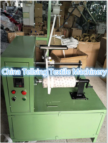 Good quality Tellsing coiling machine in sales for ribbon,webbing,tape,strip