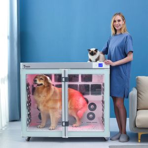 Smart Pet Drying Box For Dog Hair 93kg 2500w With Removable Bottom