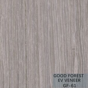 Apricot Silver Wood Veneer Wallpaper Engineered Vertical Grain