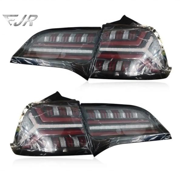 Wholesale Car Accessories Led Fishbone Tail Lamp Rear Light For Tesla Model 3
