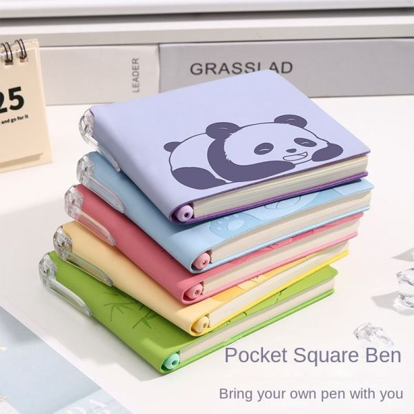 Quality 2025 High Color Pocket Notebook A7 Portable Student Simple Ins Style A6 Square Handbook Nurse Memo Word Book Mini Small Notebook wholesale