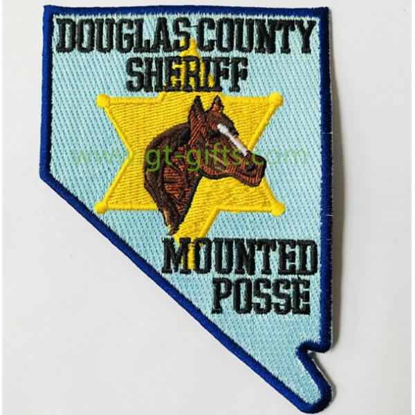 Quality Sewing Boarder Cartoon Iron on Embroidery Patches with heating back wholesale