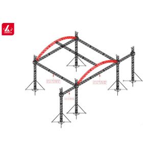Customizable Aluminum Square Strangle Truss For Outdoor Advertising