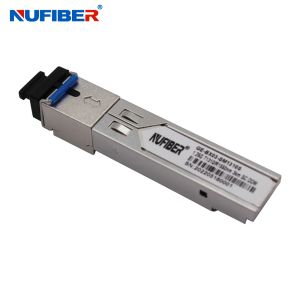 1.25gb/S SMF Bidi SC 3km Optical Fiber SFP Transceiver For Huawei Cisco Mikrotik