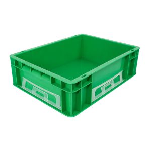 Industry Storage Solution EU Stackable Plastic Crate with Design and Customized