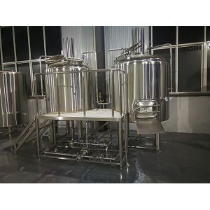 China Mini Craft Brewing Equipment With Hot Water Tank , Fermentation Equipment on sale