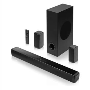 Cheap 5.25 ABS Soundbar With Bluetooth 5.0 4 Drivers And Multiple Inputs for sale