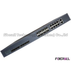 32Gbps EPON OLT Optical Line Terminal With 8 PON 8 GE Combo And Dual Power