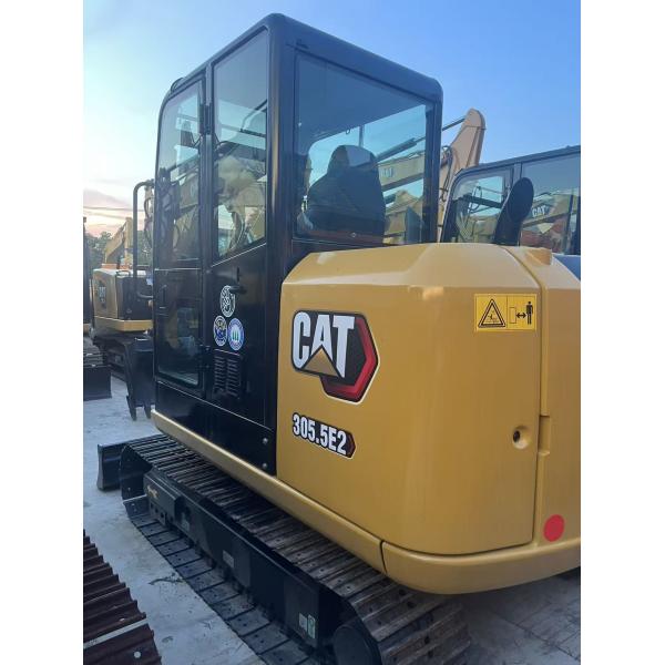 Quality Low Fuel Consumption CAT305.5E2 Small Hydraulic Excavator with Standard Tail and Side Boom Ideal for High Efficiency wholesale