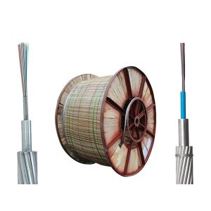 24 Cores 48 Cores Power System Optical Power Ground Wire OPGW Cable