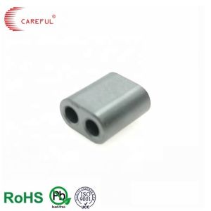Two Holes NiZn Multi Aperture RF Balun Ferrite Core NiZn Material RID4.1*6.9*6.6