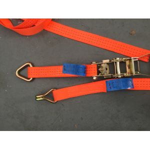 10 Meters 1.5T Ratchet Tie Down Straps 100% High Strength Polyester J Hook