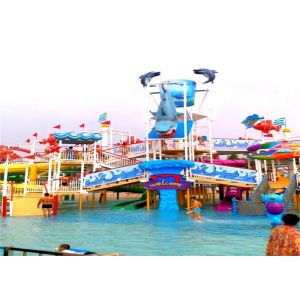 Interactive Family Aqua Playground Recreational Water Play Equipment