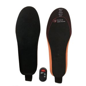 China Far Infrared Electric Heated Insoles Foot Warmer Wireless Rechargeable on sale