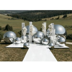 Inflatable Mirror Ball PVC Shiny Space Decoration Customized Size And Color