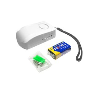 Lightweight 108g House Security Alarm , Wireless Vibration Security Alarm