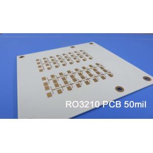 Cheap 50mil RO3210 RF Rogers PCB Board With Immersion Gold For Microstrip Patch Antennas for sale