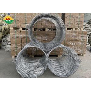 CBT-65 Razor Wire Galvanized Razor Wire Fence Stretched Wire Coils for Farm