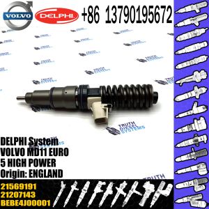 BEBE4N01001 Diesel Fuel Injector 7421569191 21569191 for VOL TRUCKS FH12 FH13