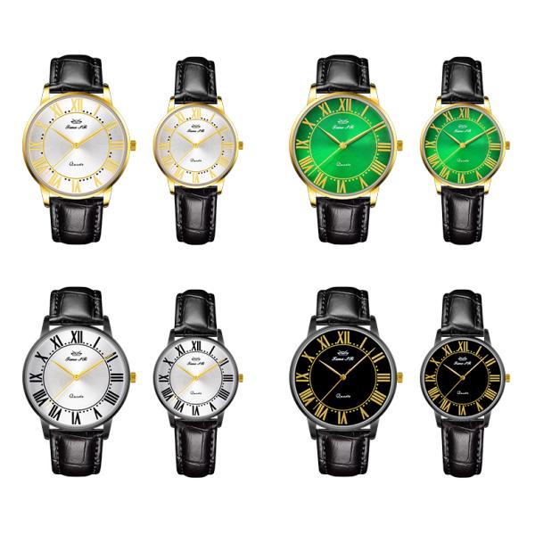 Movement W0063L SHX Quartz Wrist Watch Leather Strap Domestic