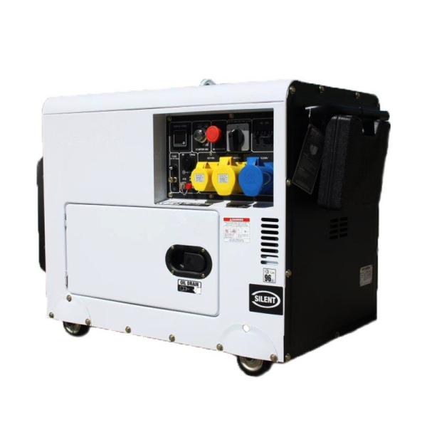 Quality Petrol Air Cooled Engine Gas Powered Generator 5kw 3kw Power Silent 4 Stroke AVR wholesale