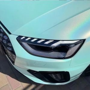China PET Matte Laser Blue Colored PPF Vinyl Wrap 7.5mil Color Paint Protection Film on sale
