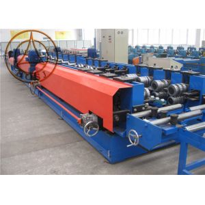 Punching Press Cable Tray Roll Forming Machine , Cable Rolling Machine 11 Rolls