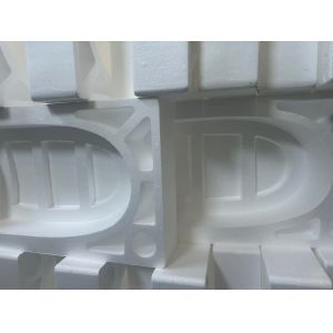 White Flame Retardant EPS Foam Board Fast High Density Sound Insulation Polyron